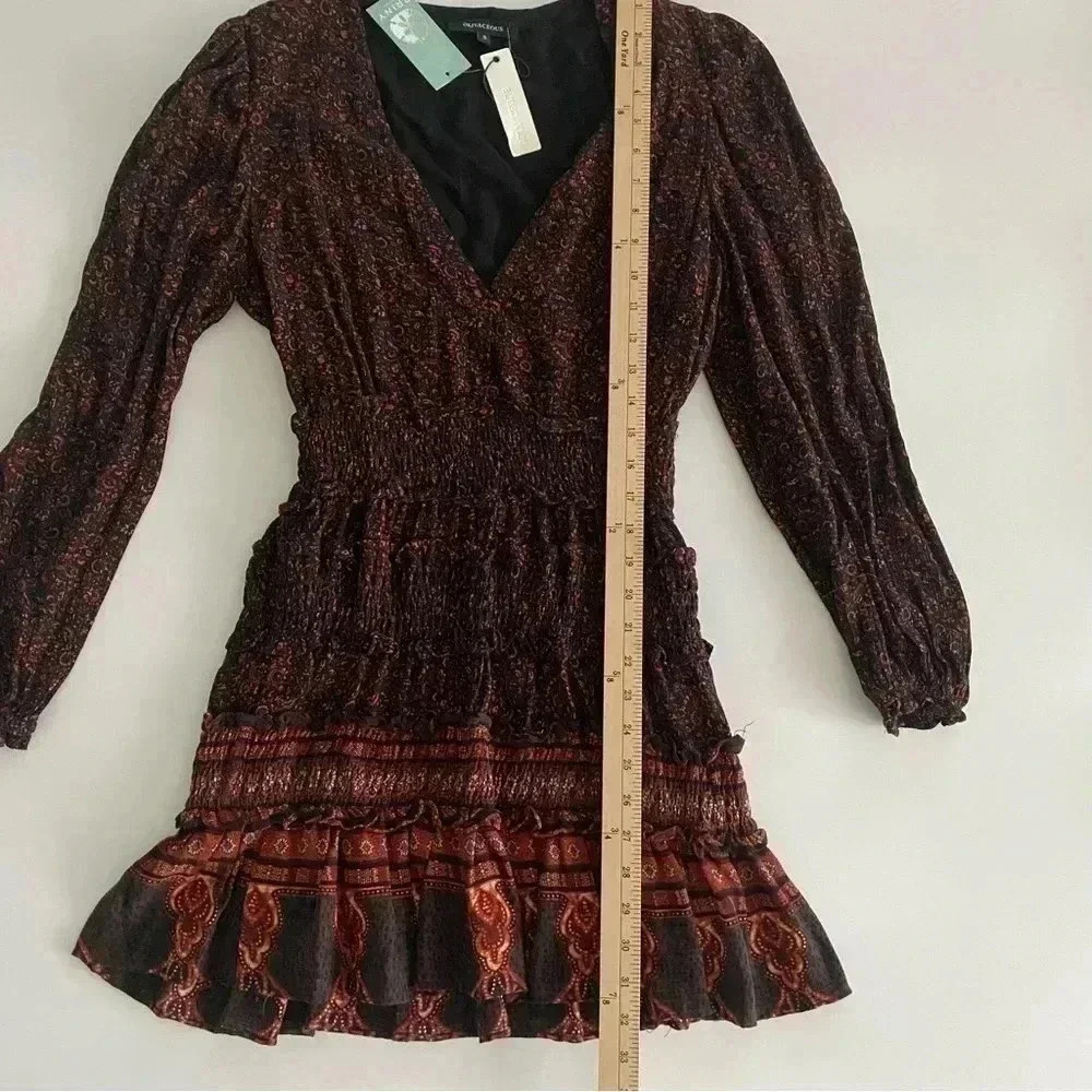 Olivaceous Smocked mini dress - New with tags - Picture 10 of 10